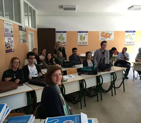 Representatives of ELIT program visited English Department of the University of Zenica