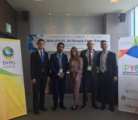 Ismail Ćidić participated in the WARP Peace Summit in South Korea