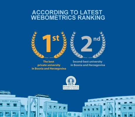 IUS: The Best Private University and the Second-Best University in BiH