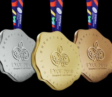 EYOF Medals – Designed by IUS Alumni Saira Imamović