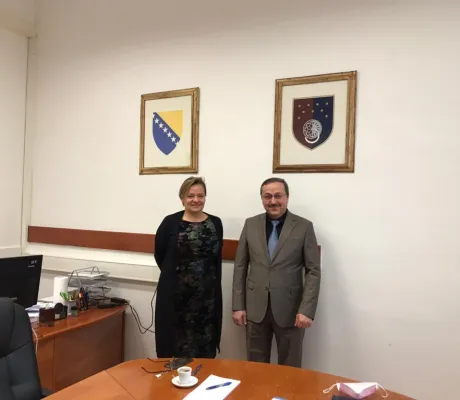 Visit to the Ministry of Science, Higher Education and Youth of Canton Sarajevo