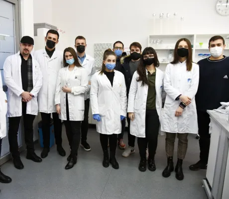 Homework HUB members visit IUS RDC