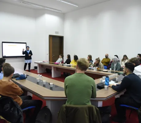 Orientation Meeting Held for Erasmus+ Incoming Students in Spring Semester