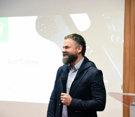 “Do What You Love and Try to Be the Best in What You Do” - Mr. Edin Mehić Gives an Engaging Talk to IUS Students