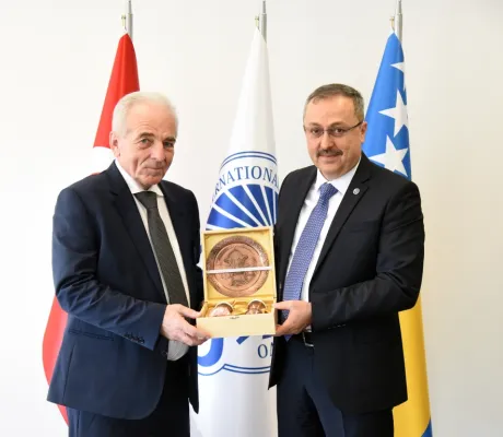HEA Director Pledges Full Support to the Work of the International University of Sarajevo