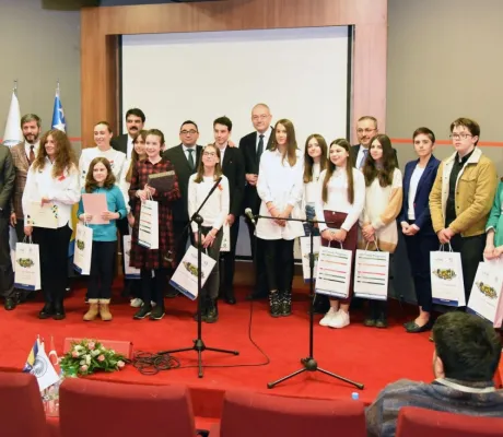 Final Competition in Reciting the Turkish National Anthem Organized at IUS