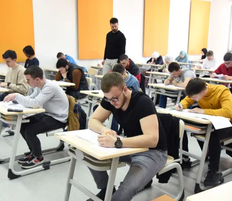 Scholarship Testing for Students from Madrasas Held at IUS