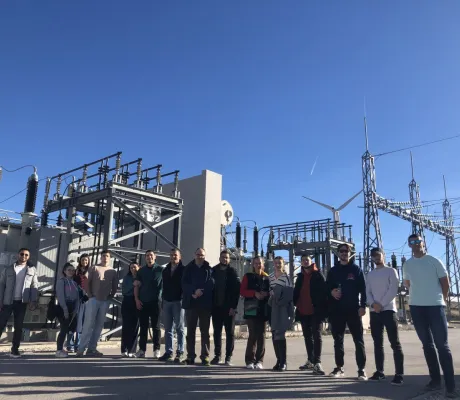 IUS Students Visit Power Plants Owned by Elektroprivreda BiH in Herzegovina