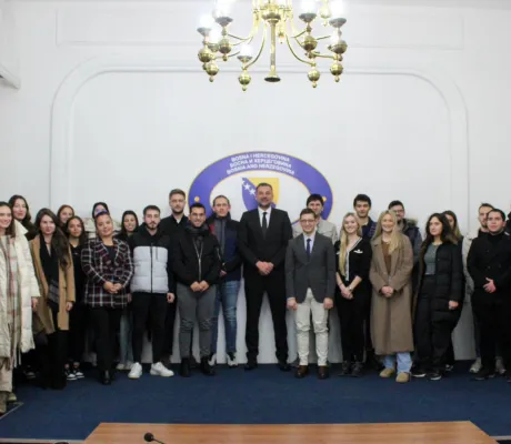 IUS FLW Pays Visit to Ministry of Foreign Affairs of BiH