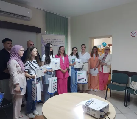 Awards Ceremony for English Language Competition 