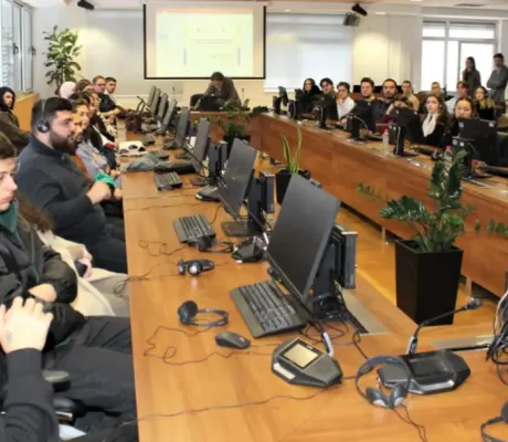 IUS Students Visit HJPC BiH