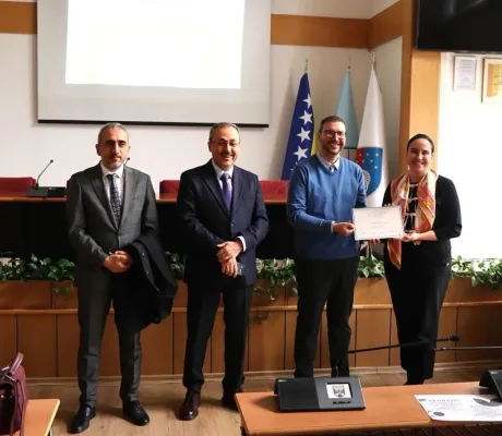 IUS Delegation Visits Novo Sarajevo Municipality 
