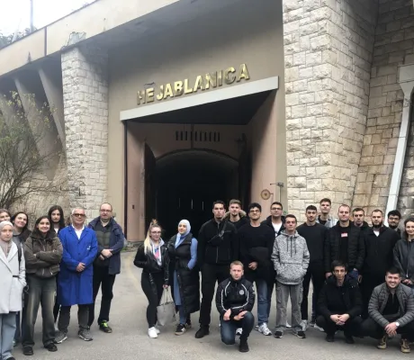 HE Jablanica and Mostar visit