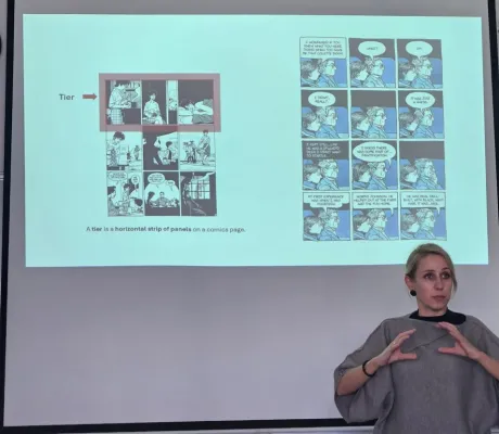 ELIT321 Graphic Novel – Guest Lecture and Workshop