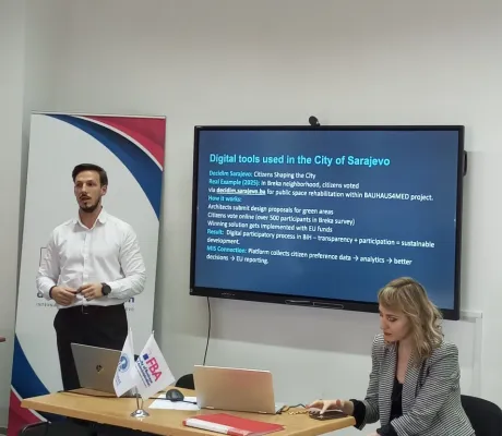 Digital Governance in the City of Sarajevo: Guest Lecture at FBA