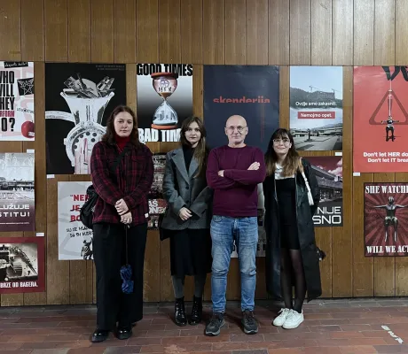 VACD Students Present Exhibition on Skenderija 