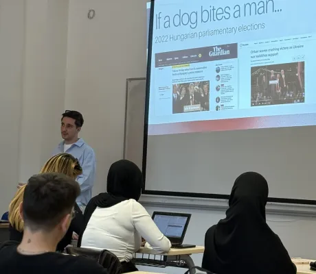 MAC Welcomes Kerim Sefer for Guest Lecture 