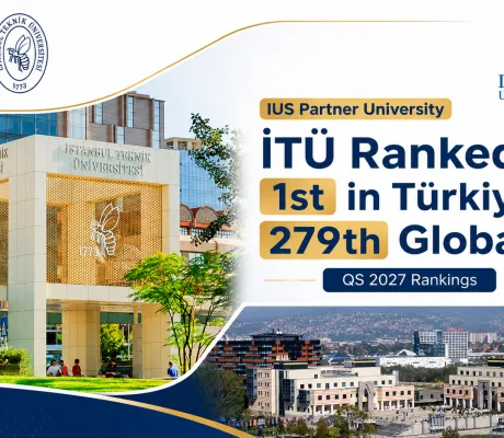 IUS Partner University İTÜ Ranked 1st in Türkiye