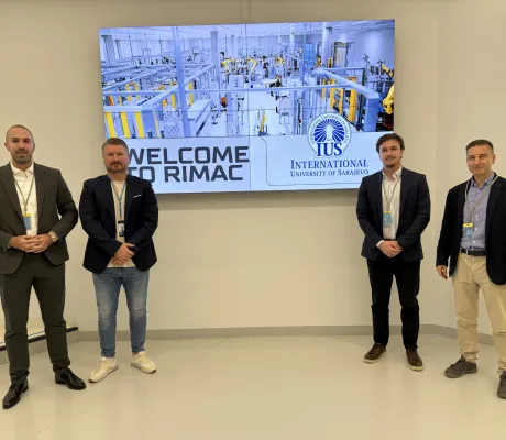IUS Mechanical Engineering Team Visits Rimac Technology & Bugatti Rimac Campus
