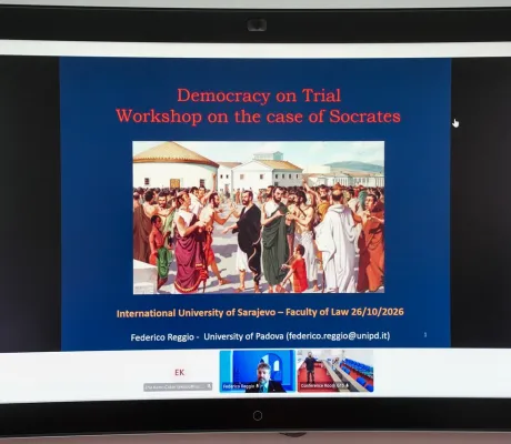 Prof. Dr. Federico Reggio Revisits the Case of Socrates at IUS