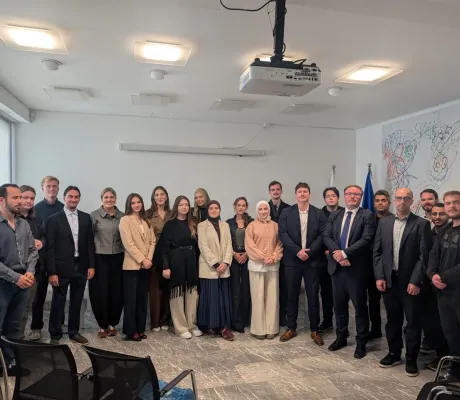Embassy of Slovenia Welcomes IUS PSIR Students