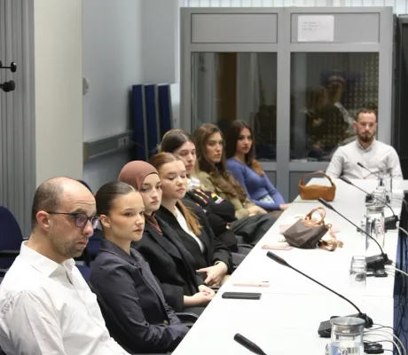 IUS PSIR Students Visit the EU Delegation in BiH 