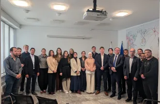Embassy of Slovenia Welcomes IUS PSIR Students