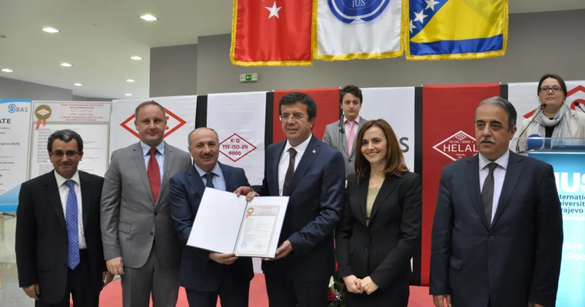 International University of Sarajevo received the Quality Certificates