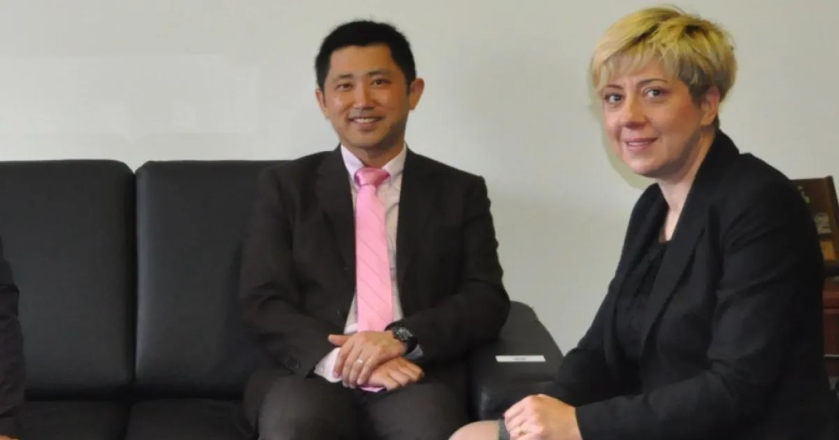 Japanese Delegation visited IUS