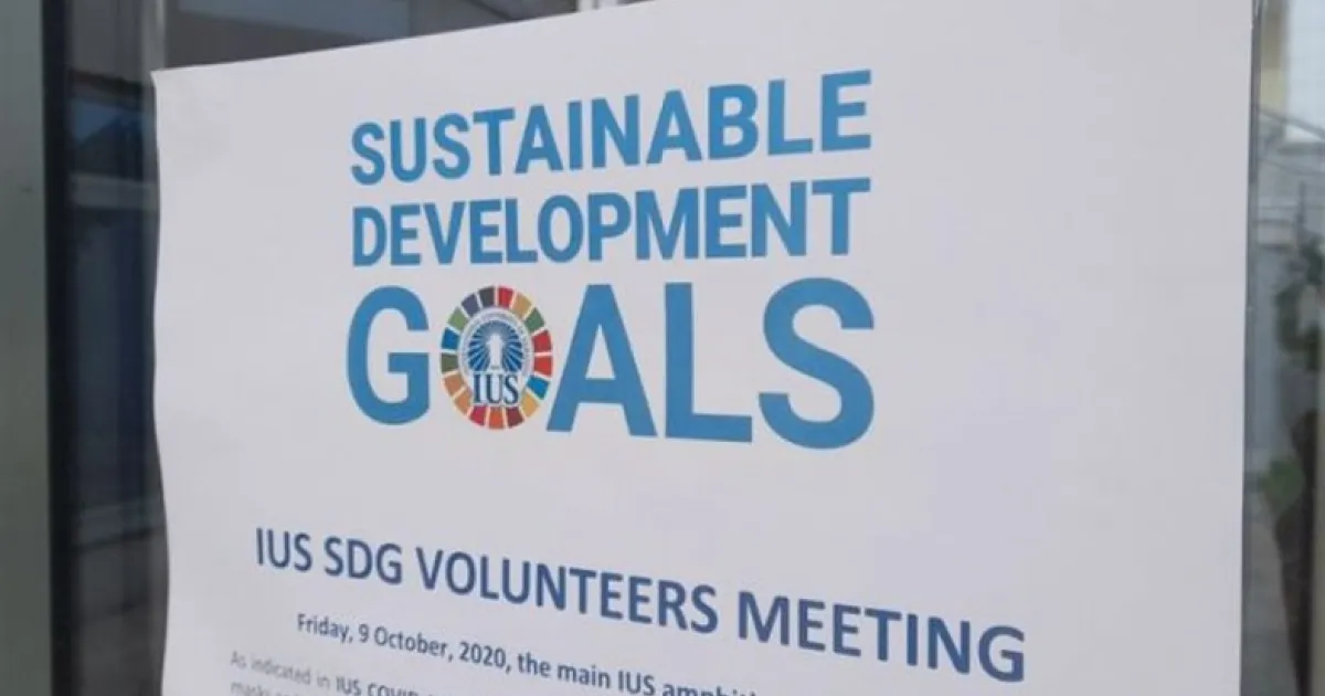 SDG team formed at IUS