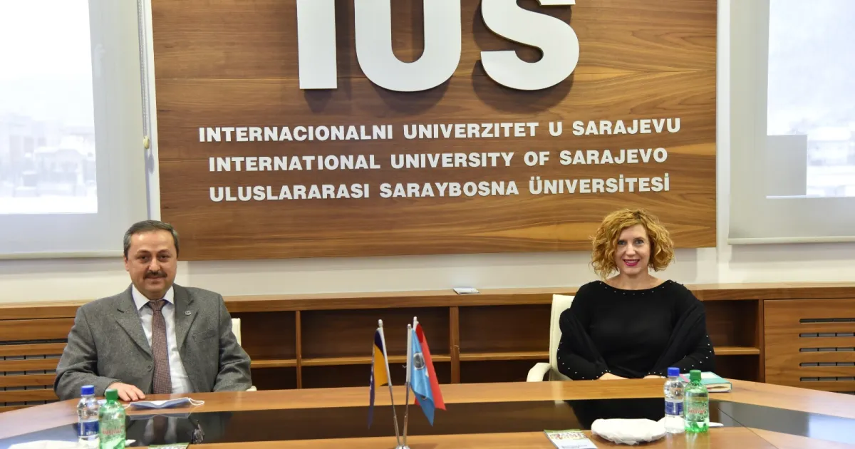 The Minister of Education, Science and Youth of Sarajevo Canton visits IUS