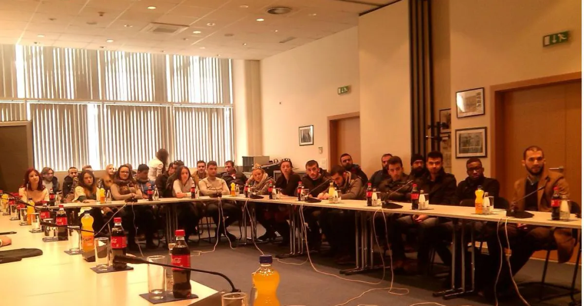 50 IUS students visited Delegation of the EU in BiH