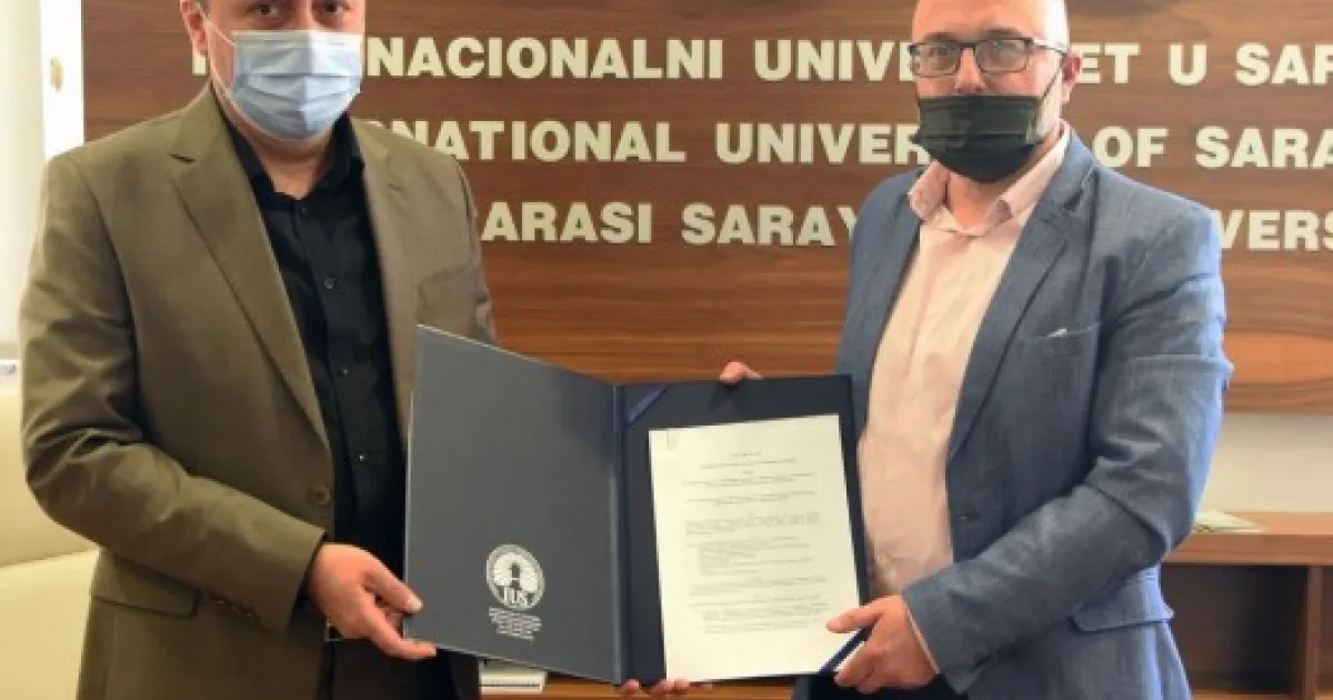 Cooperation Agreement Signed between IUS and Center for Advanced Technologies in Sarajevo