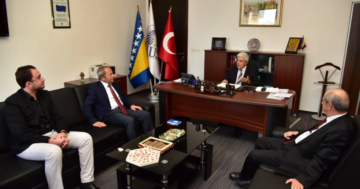 Representatives of the Embassy of the Republic of Turkey to B&H visited IUS