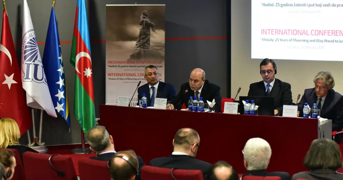 Conference "Khojaly: 25 Years of Mourning and Way Ahead to Justice" Held at IUS
