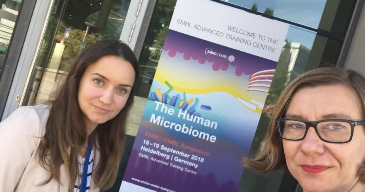 Heidelberg: Dr. Jasminka Hasić participated in the EMBO/EMBL Symposium: The Human Microbiome