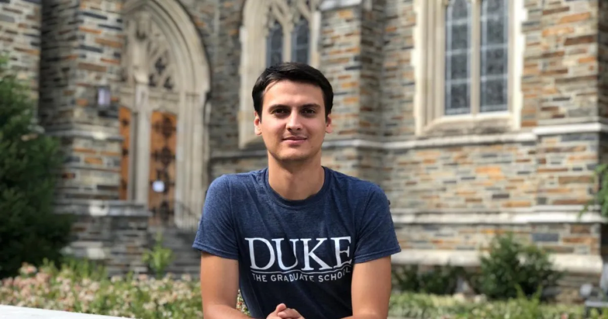 IUS Alumnus Ismail Cidic: IUS gave me a good introduction to study at Duke, USA