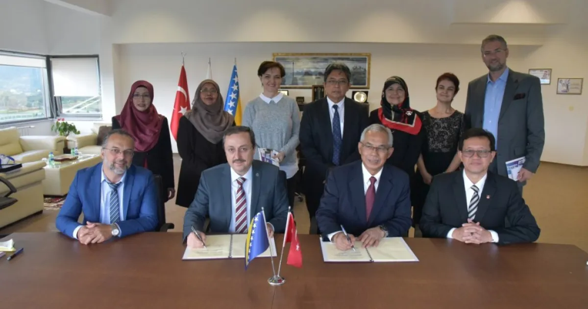 Universiti Technologi MARA (UiTM) from Malaysia and International University of Sarajevo (IUS) entered into Memorandum of Understanding (MoU)