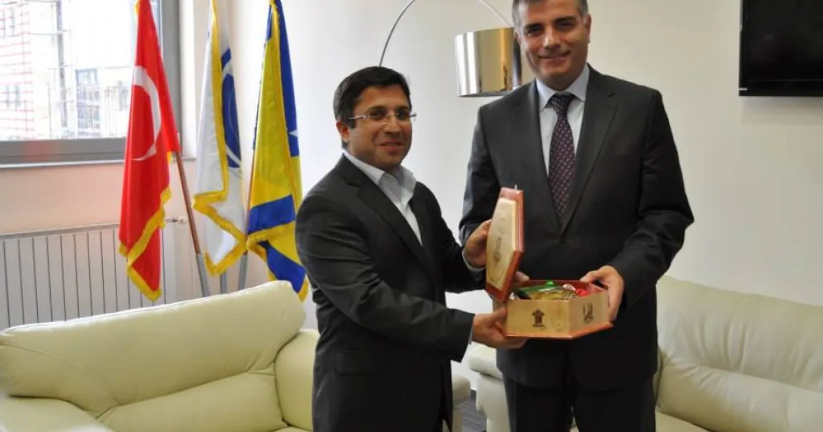 The Representatives of the International Burch University visited IUS