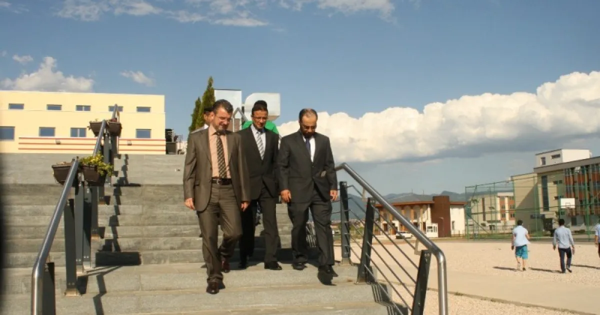 Representatives of the King Fahd Cultural Center visited IUS