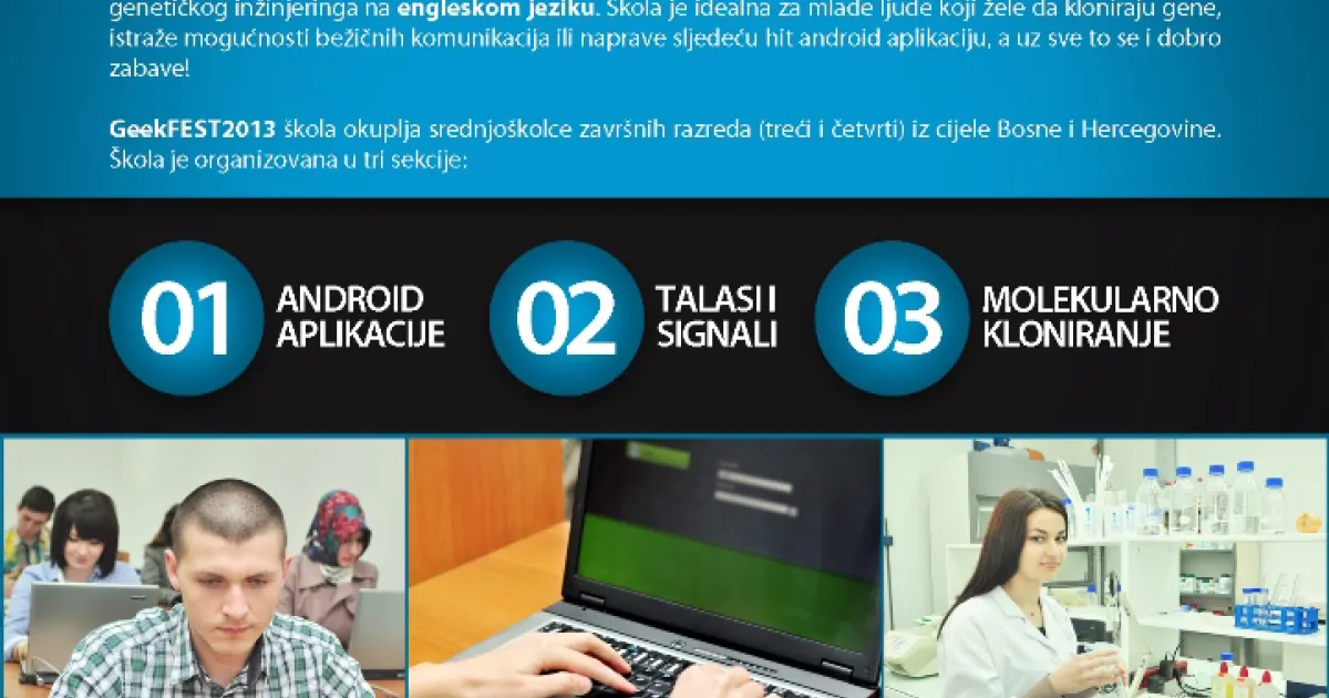 "Summer School of Innovation- GeekFEST2013" at IUS