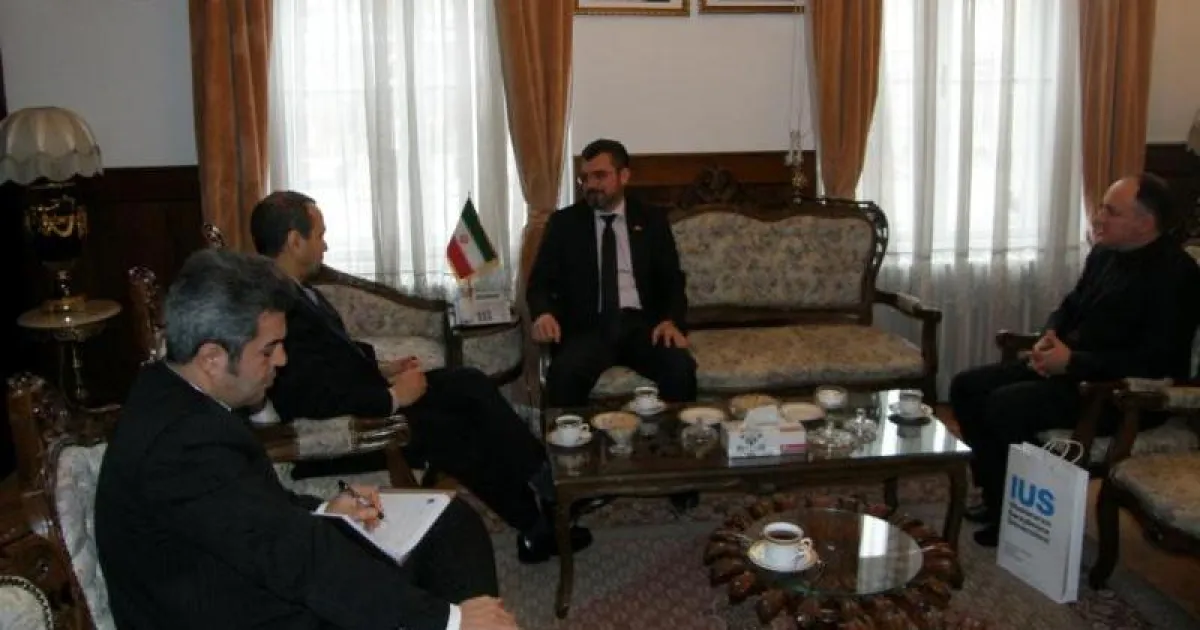 IUS Rector visited Iranian Ambassador