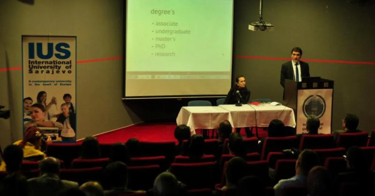 A presentation of the Government of Republic of Turkey on foreign student scholarships program was held at IUS 