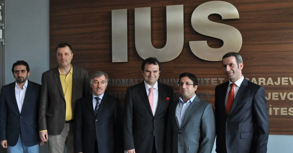 Director General of news agency 'Anadolu' Mr. Kemal Ozturk visited IUS