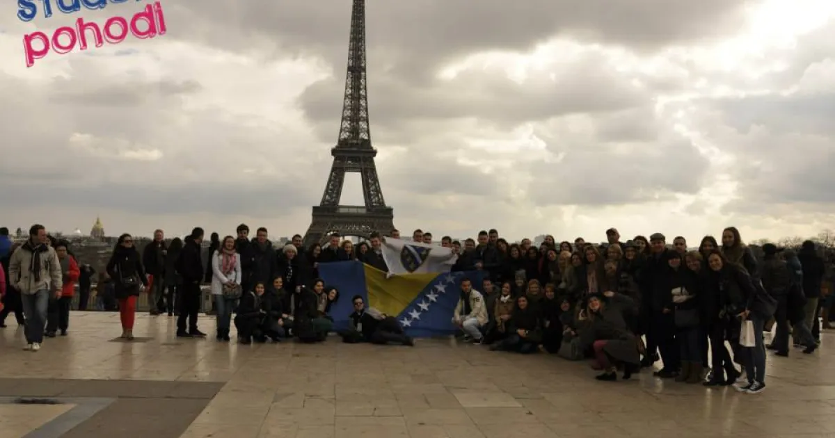 Student visit to Paris