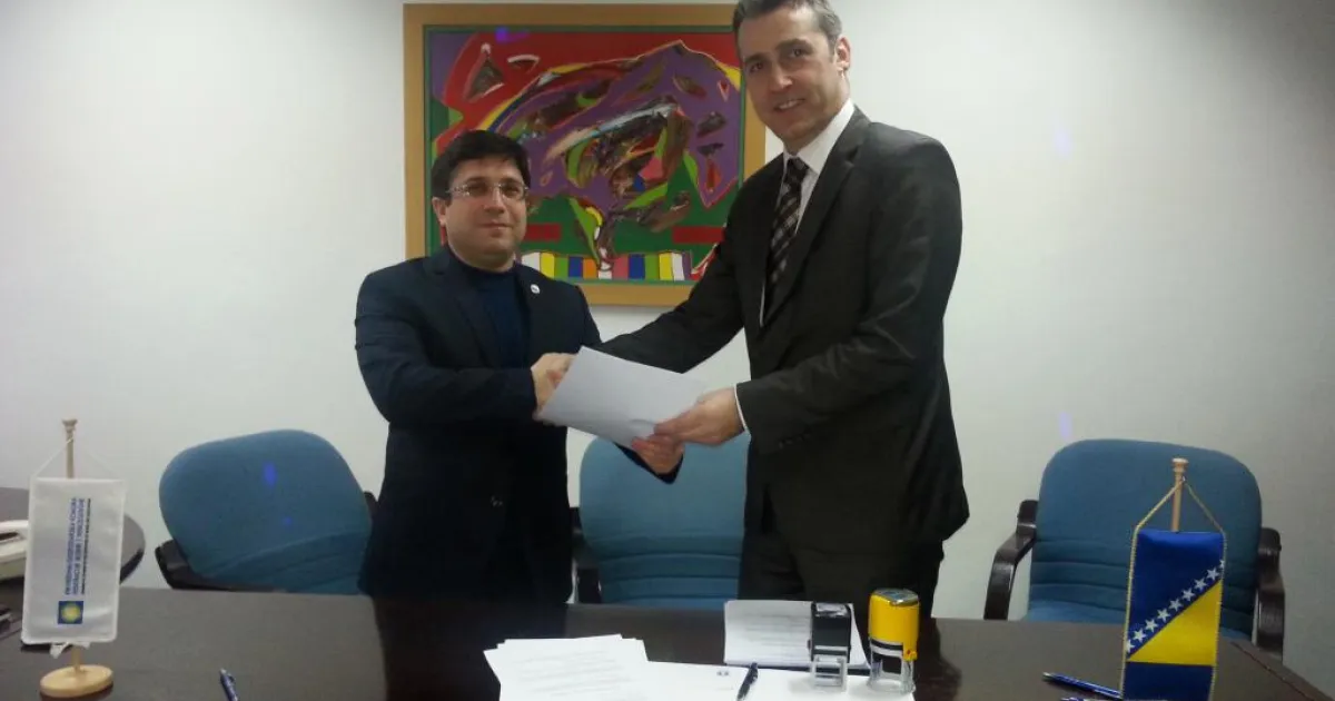 Cooperation Agreement signed between IUS and Chamber of Economy the FBiH