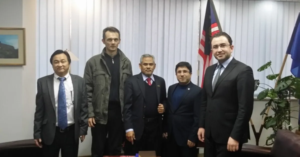 IUS Delegation visited the Embassy of Malaysia in Sarajevo