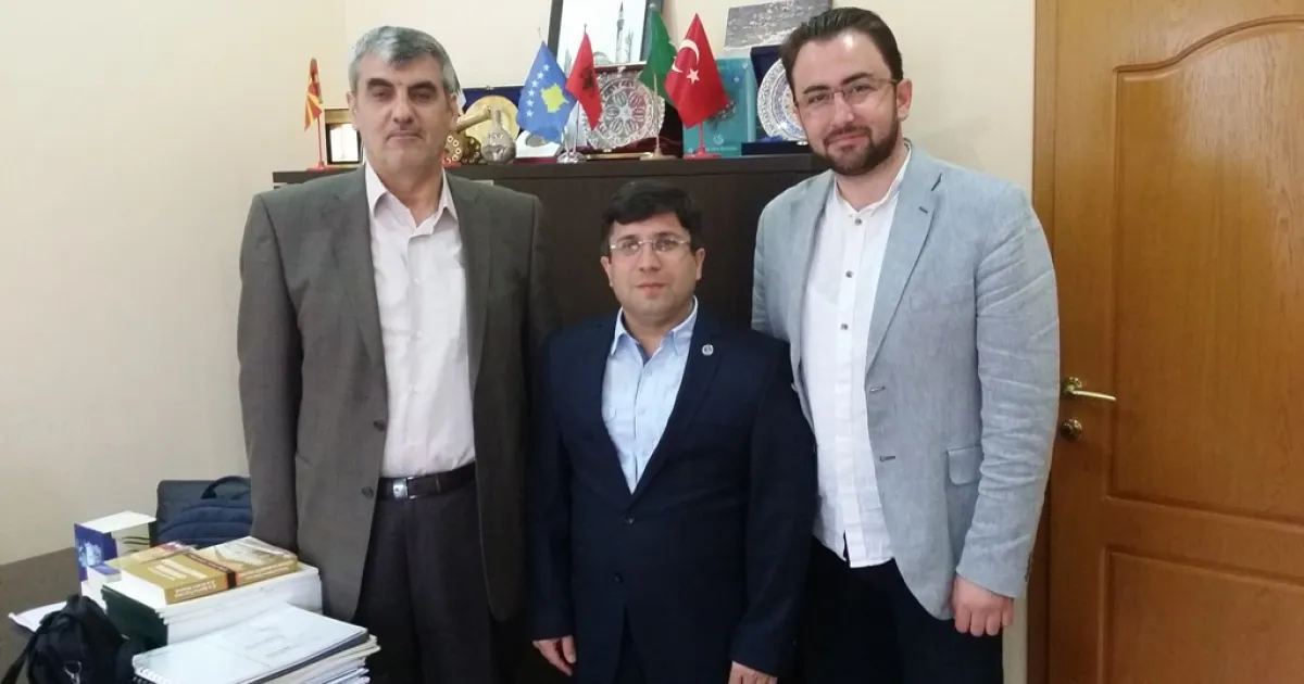 IUS Rector and Vice-Rector visited Macedonia