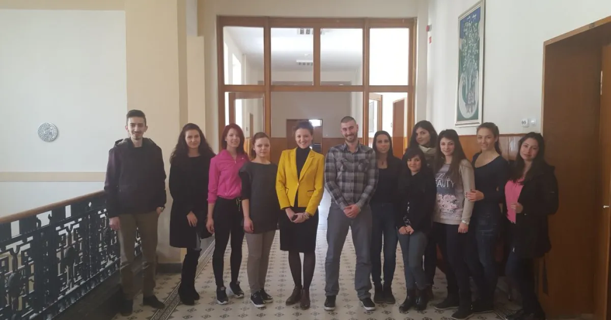 Senior Assistant Azra Bičo on Erasmus + exchange in Bulgaria