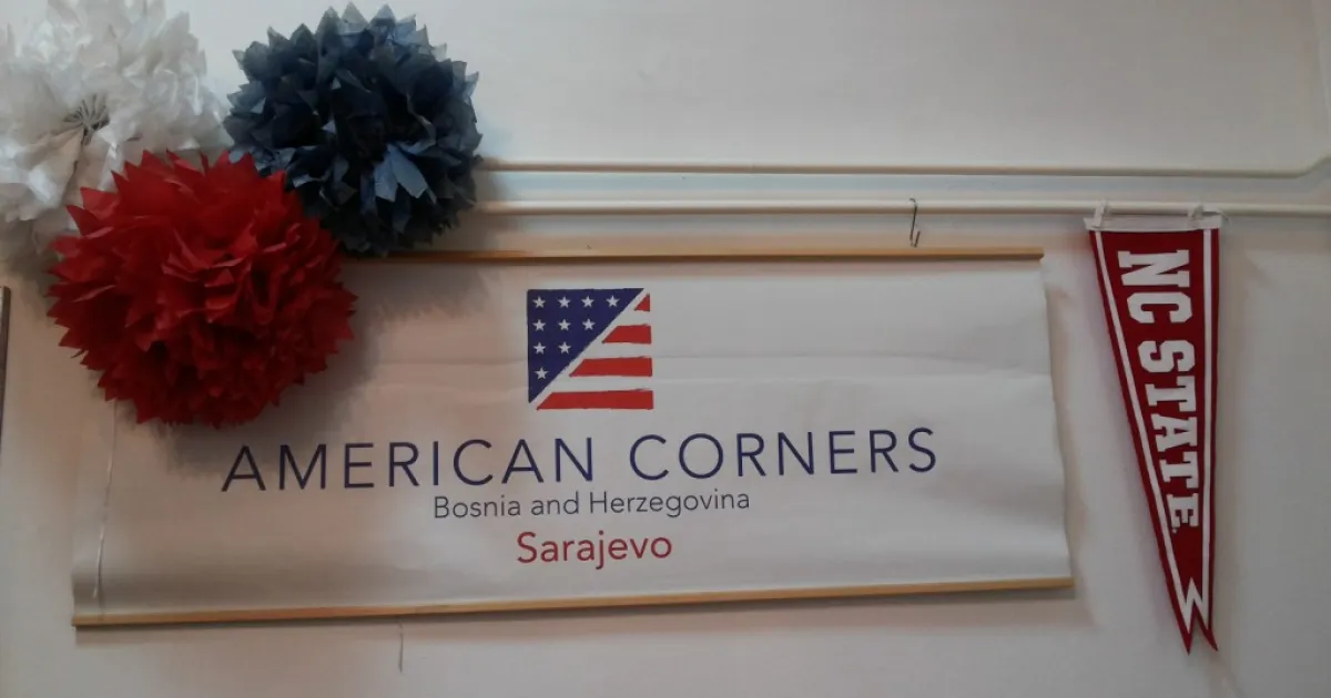 ELIT Students and Staff Visited American Corner in Sarajevo